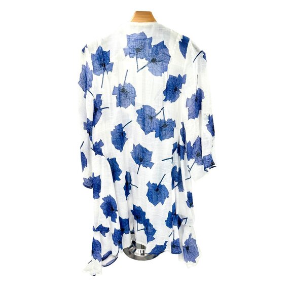 Carolyn Morgan Linen Tunic Blouse - Picture 2 of 2